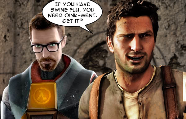 Gordon Freeman in Uncharted
